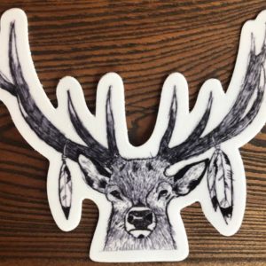 Elk Wanderer Sticker